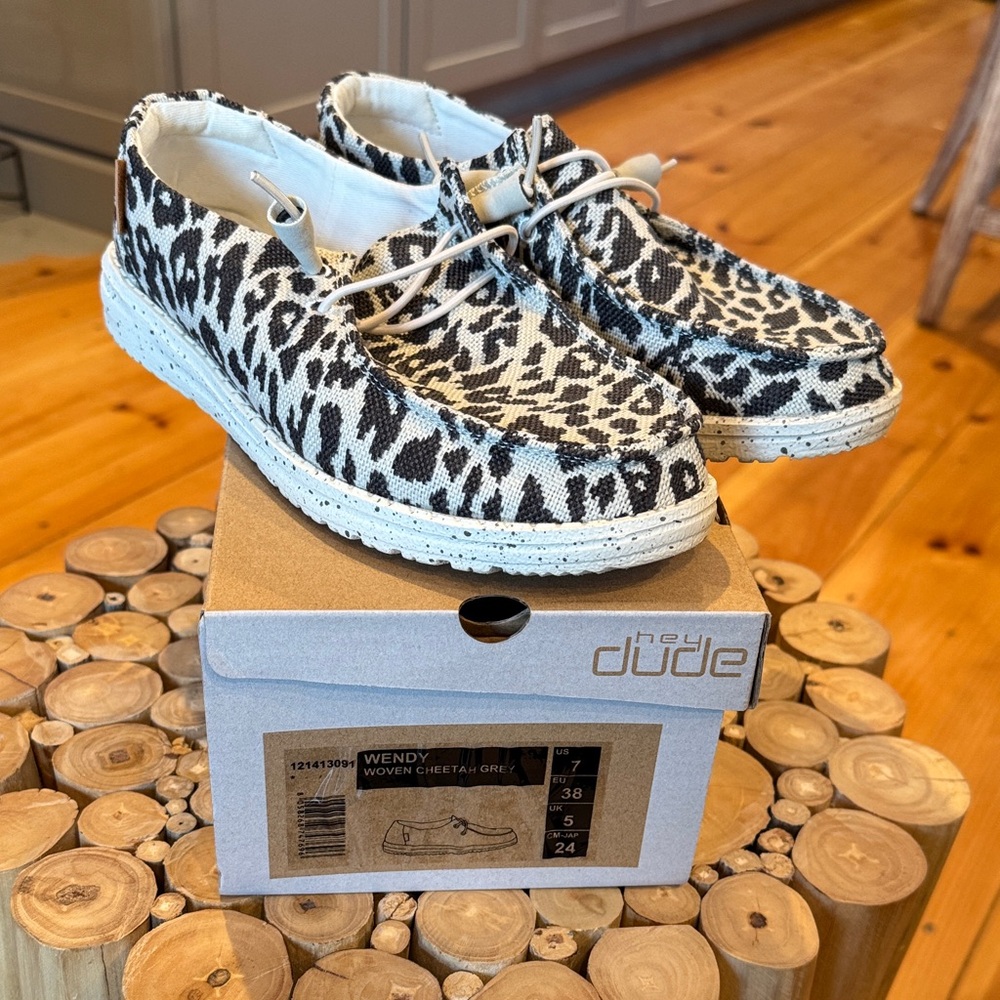 Hey Dude Women's Cheetah Shoes